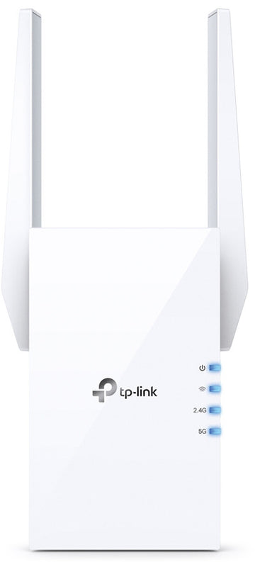 TP-LINK | Répéteur | RE605X | 802.11ax | Prise en charge Mesh Non | 574+1201 Mbit/s | 10/100/1000 Mbit/s | Ports Ethernet LAN (RJ-45) 1 | Pas de haut débit mobile | MU-MiMO Non | Type d'antenne 2xExterne