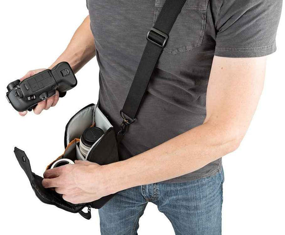 Étui pour objectif Lowepro ProTactic LensExchange 200 AW, noir