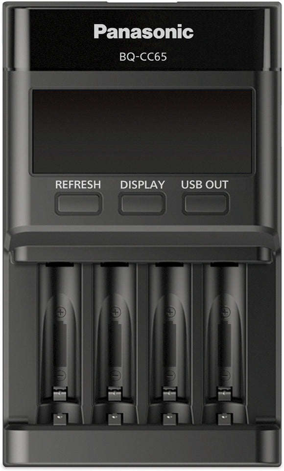 Panasonic  eneloop pro bq-cc65e  chargeur de piles  aa/aaa