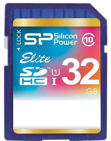 Silicon Power memory card SDHC 32GB Elite
