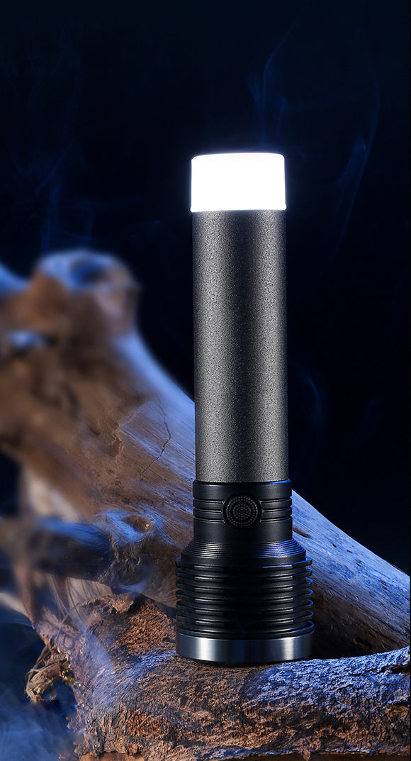 Lampe torche platinet 3w 1200mah grise 45772