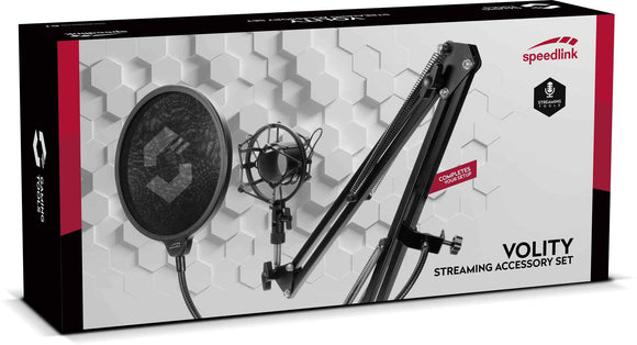 Kit d'accessoires de streaming Speedlink Volity Ready