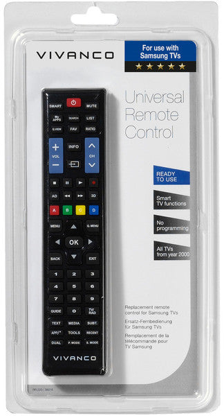 Vivanco universal remote control Samsung/LG (38016)