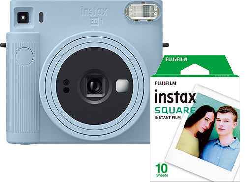 Fujifilm Instax Square SQ1, bleu glacier + film