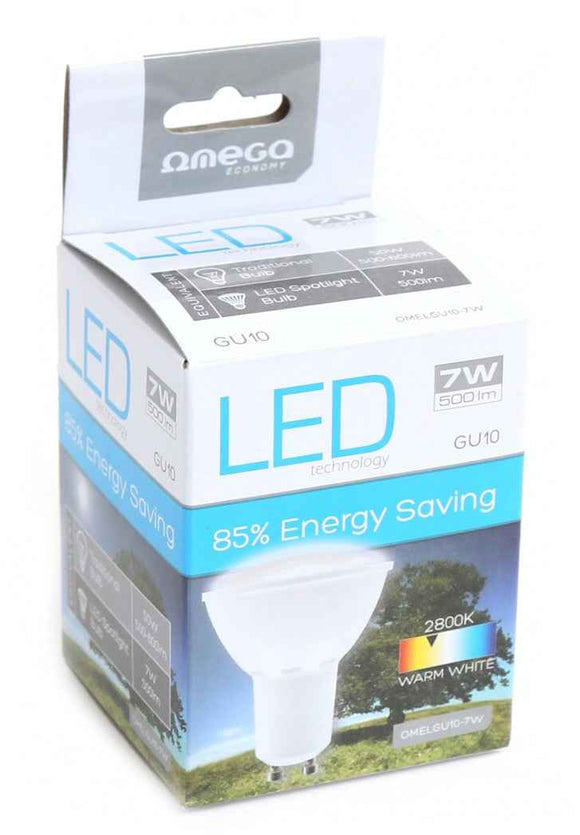 Ampoule LED Omega GU10 7W 2800K (42556)