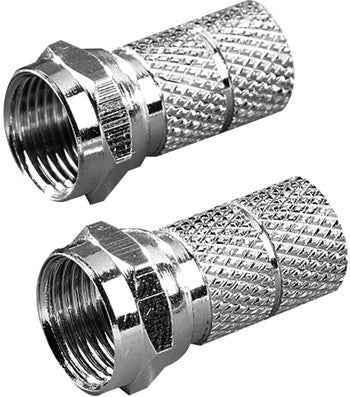 Fiche Vivanco F 6,5 mm, 2 pièces (44005)