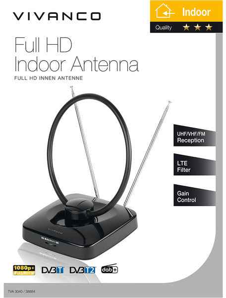 Vivanco indoor antenna TVA3040 (38884)