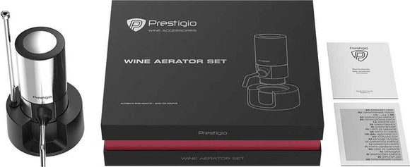 Distributeur de vin électrique à piles avec tube en acier inoxydable