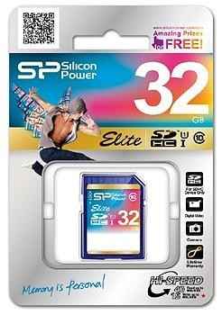 Silicon Power memory card SDHC 32GB Elite