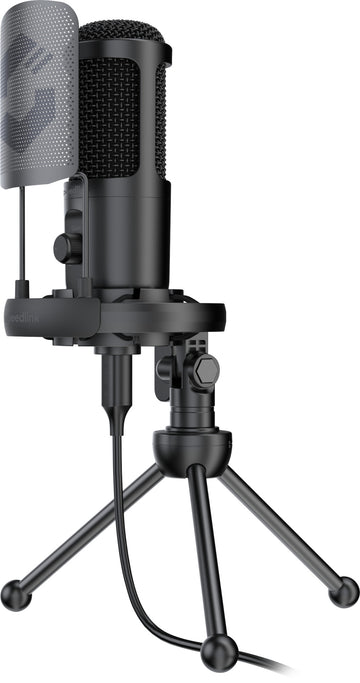 MICROPHONE SPEEDLINK AUDIS PRO STREAMING NOIR « SL-800013-BK » (casque vert 0,18 lei)