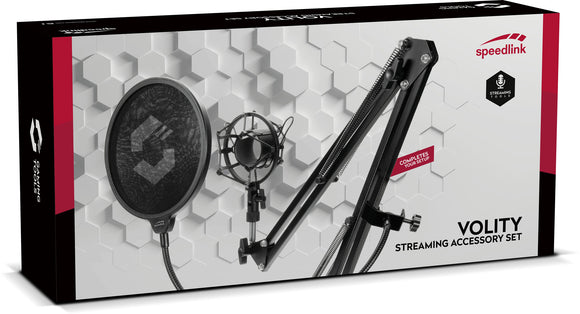 Kit d'accessoires de streaming Speedlink Volity Ready