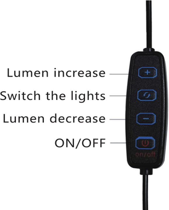 Anneau lumineux Platinet PMRL3 Vlog LED Flexible