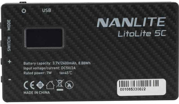 Lampe vidéo Nanlite LitoLite 5C