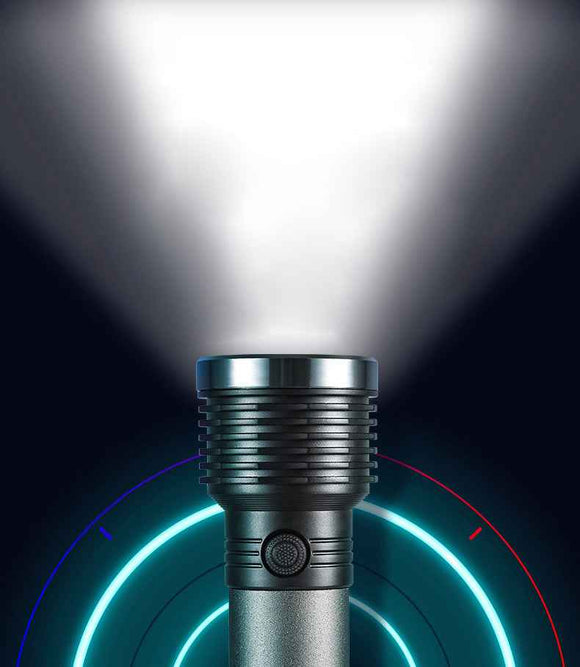 Lampe torche Platinet 3W 1200mAh, grise (45772)