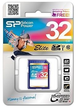 Silicon Power memory card SDHC 32GB Elite