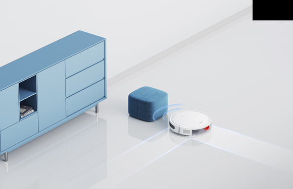 Xiaomi | Aspirateur robot | E10 EU | Humide et sec | 2600 mAh | Capacité poussière 0,4 L | 4000 Pa | Blanc