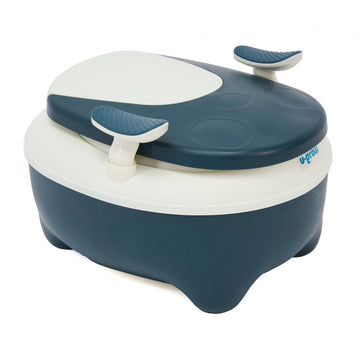 Pot avec poignées bleu u-grow