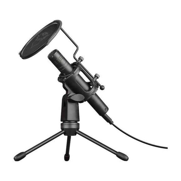 Microphone de streaming USB Microfon Trust GXT 241 Velica « 24182 » (timbre vert : 0,03 lei)