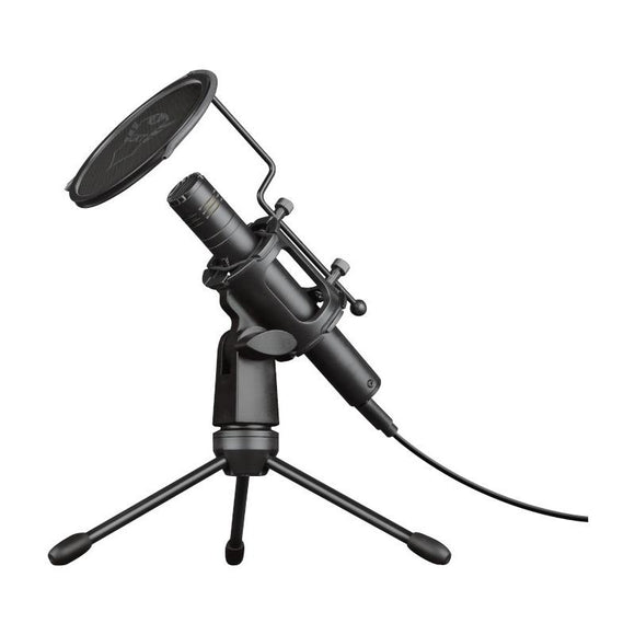 Microphone de streaming USB Microfon Trust GXT 241 Velica « 24182 » (timbre vert : 0,03 lei)