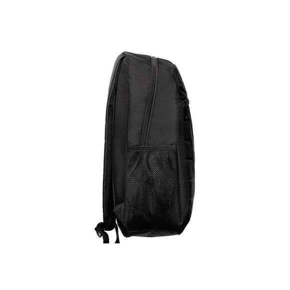 SAC À DOS SPACER, pour ordinateur portable de max. 15,6", 1 compartiment, poche avant, 2 poches latérales, imperméable, nylon, noir, « Buddy », « SPB18906 » (EAN : 5949046601084 ; « ACC-SPC0205001 » - 623019)