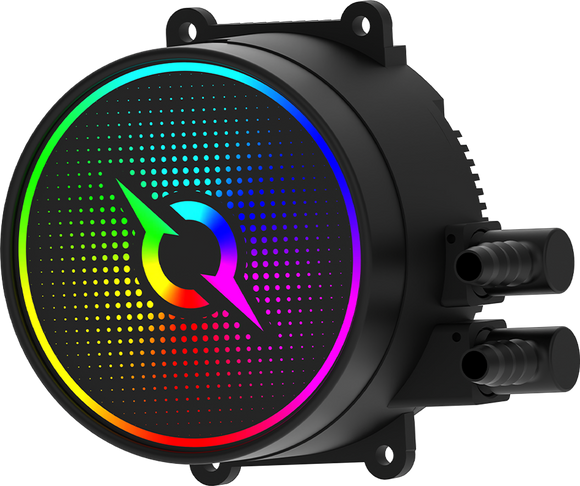 Refroidisseur de processeur aquarius 120 aio noir argb