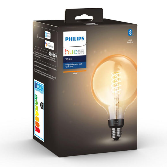 PHILIPS HueW 7W Fil G125 EUR E27