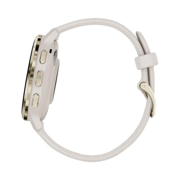 Montre connectée Garmin Venu 3S, ivoire/or doux, « 010-02785-04 » (timbre vert : 0,18 lei)