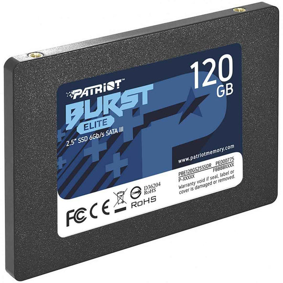 Mémoire Patriot BURST Elite 2,5" 2,5" 120 Go Serial ATA III