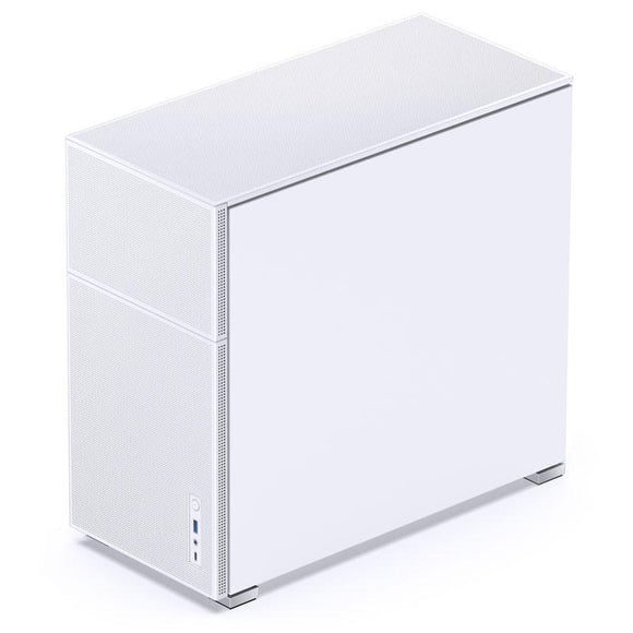 Boîtier Jonsbo D41 MESH ATX, verre trempé - blanc