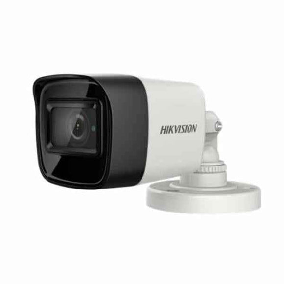 CAMERA supraveghere HIKVISION bullet, pt. exterior, dist. IR 30 m, lentila fixa 2.8 mm, 2 Mpx, cu fir, carcasa metal, "DS-2CE16D0T-ITFS28" (timbru verde 0.8 lei)