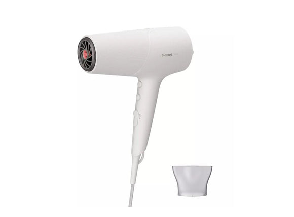 Sèche-cheveux Philips | BHD501/00 Série 5000 | 2100 W | 6 réglages de température | Fonction ionique | Blanc