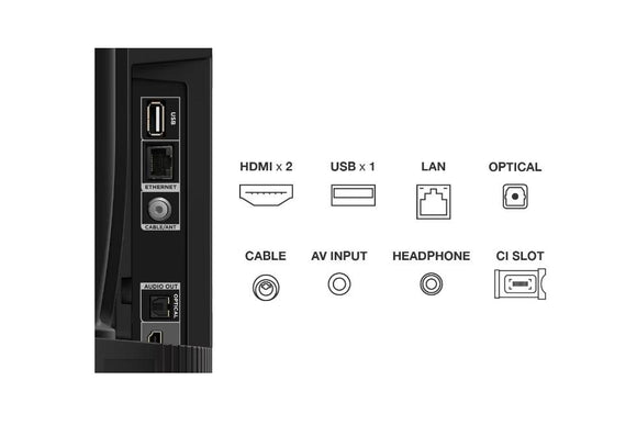 Téléviseur TCL S54 32S5400A 81,3 cm (32") HD Smart TV Wi-Fi Argent