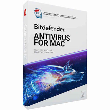 Bitdefender Mac Antivirus LICENCE, 3 utilisateurs, 1 an pour. PC, vente au détail « AV04ZZCSN1203BEN » - valable uniquement sur le territoire de la Roumanie