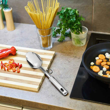 CUILLÈRE EN ACIER INOXYDABLE 31 x 7 CM