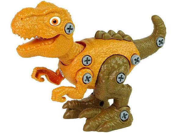 Ensemble de tournevis DIY Dinosaure Tyrannosaure Rex avec œuf Orange