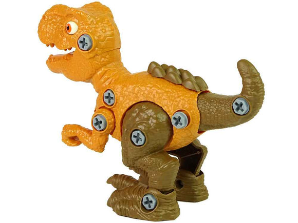 Ensemble de tournevis DIY Dinosaure Tyrannosaure Rex avec œuf Orange