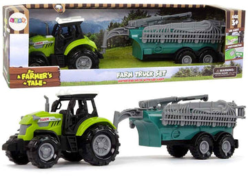 Tracteur agricole avec pulvérisateur Farm Sound Green