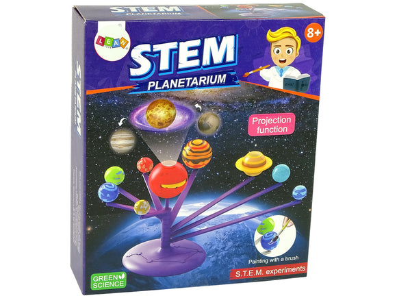 Paintable Planetarium Moving Planets Science Set