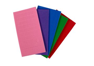 Ensemble de hibou à peler en mosaïque colorée à faire soi-même