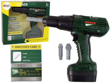 Perceuse à batterie verte à faire soi-même