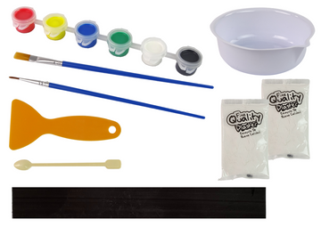 Kit de moulage en plâtre diy peinture dinosaures