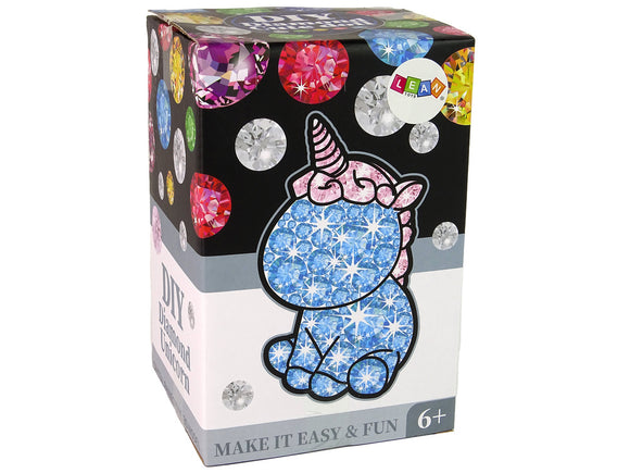 Kit Licorne Créatif DIY Diamants Cristaux Vert