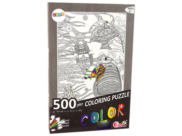 Puzzles à colorier 500 pièces Poisson Océan