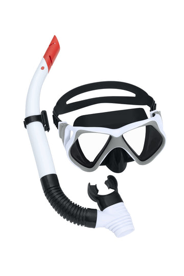 Diving Set White Mask Snorkel Bestway 24069