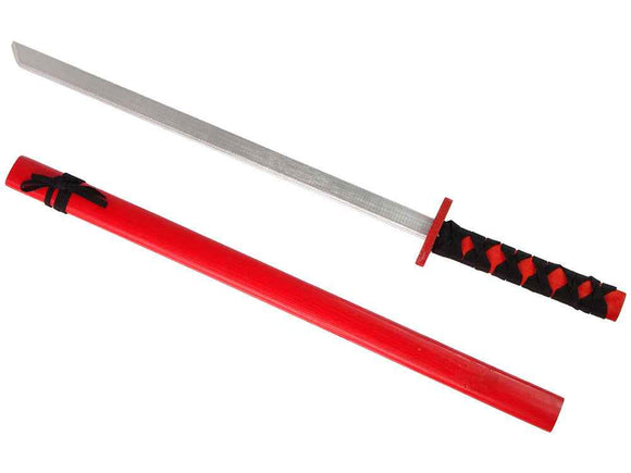 Wooden Sword Red Props for the Knight 73 cm