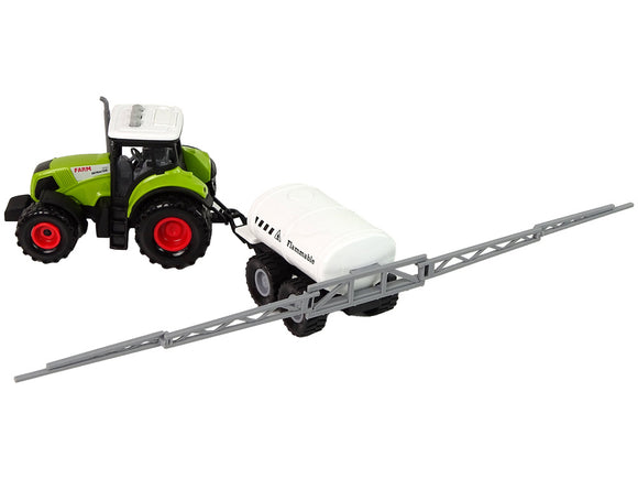 Tracteur pour enfants avec remorque et voiture de ferme