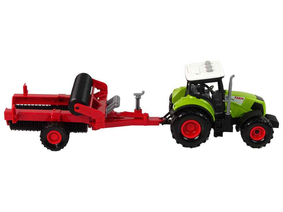 Tracteur cultivateur pour enfants, lumières et sons verts