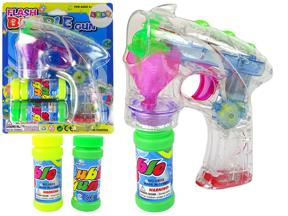Machine à bulles de savon avec pistolet coloré