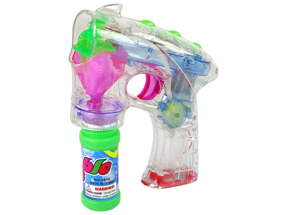 Machine à bulles de savon avec pistolet coloré
