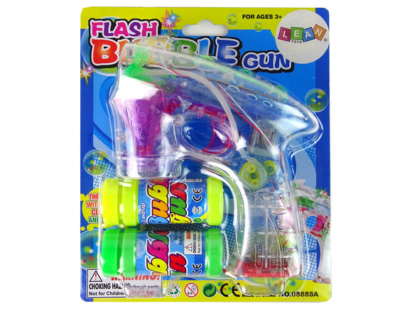 Machine à bulles de savon avec pistolet coloré